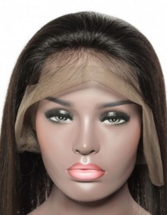 Lace wig Indienne lisse -...