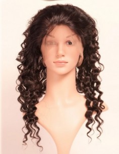 Lace wig Indienne bouclée -...